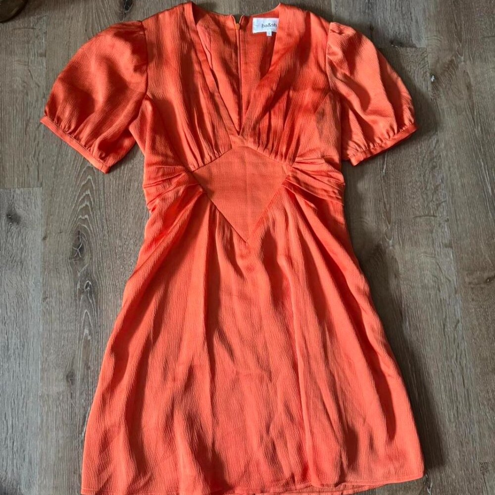 Ba&sh Orange‎ WINA Dress Size 1